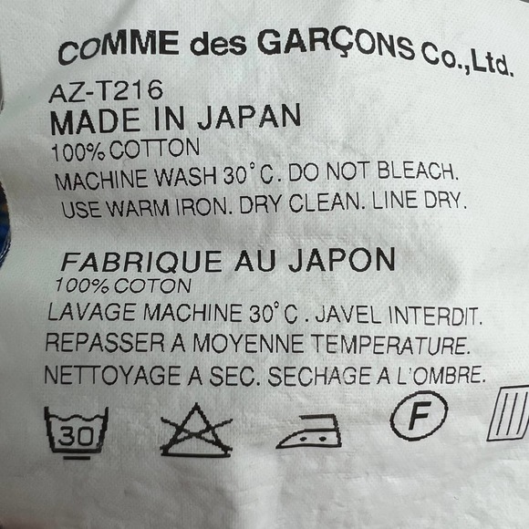 Comme des Garçons Play Heart Motif Tee - Picture 6 of 6